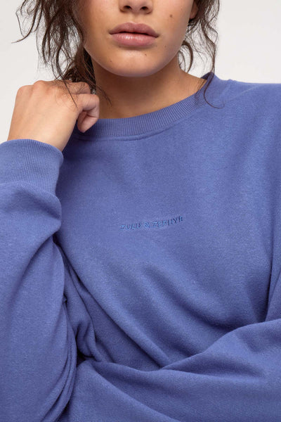SHOP ZULU &amp; ZEPHYR FLEECE SPORT SWEATSHIRT IN BLUE ONLINE