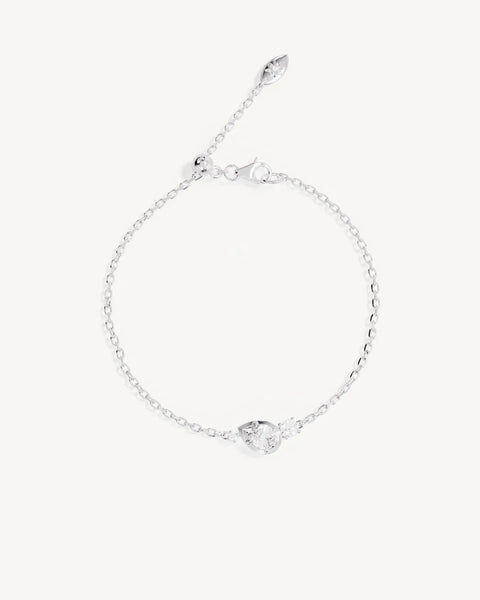 SHOP BY CHARLOTTE QUIET RADIANCE BRACELET IN SILVER STERLING ONLINE