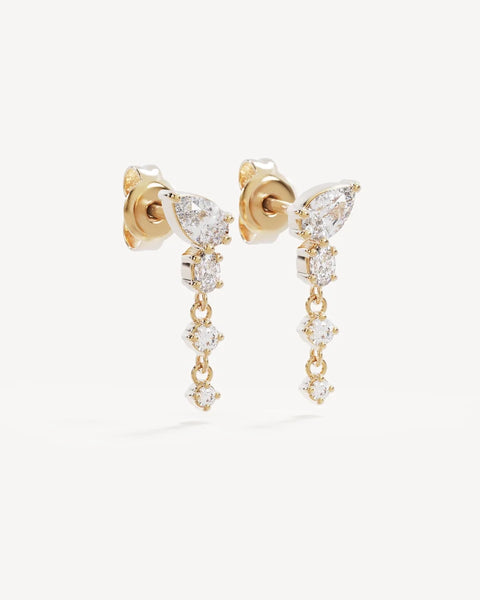 SHOP BY CHARLOTTE GUIDED BY THE STARS DROP EARRINGS IN GOLD ONLINE
