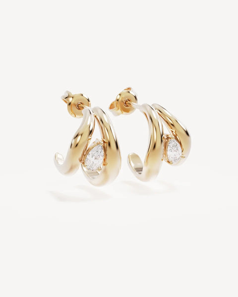 SHOP BY CHARLOTTE CELESTIAL PATH HOOPS IN GOLD ONLINE