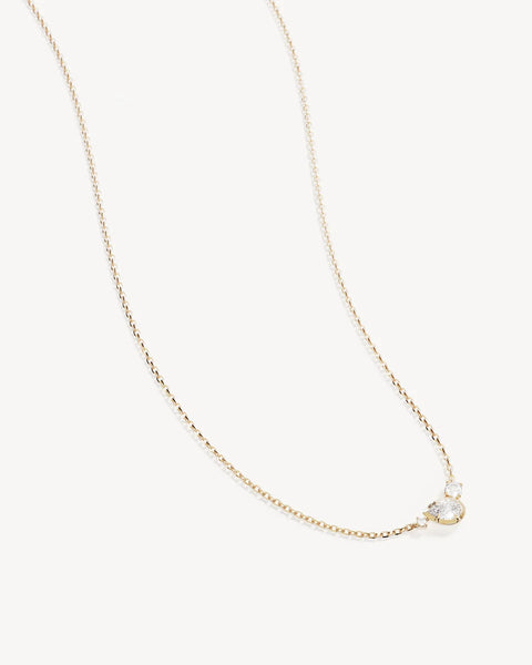 SHOP BY CHARLOTTE QUIET RADIANCE NECKLACE IN GOLD ONLINE