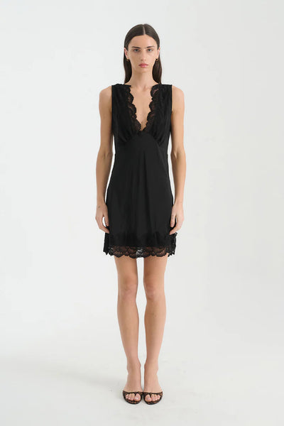 SHOP ROWIE ANNIE SILK MINI DRESS IN NIOR ONLINE