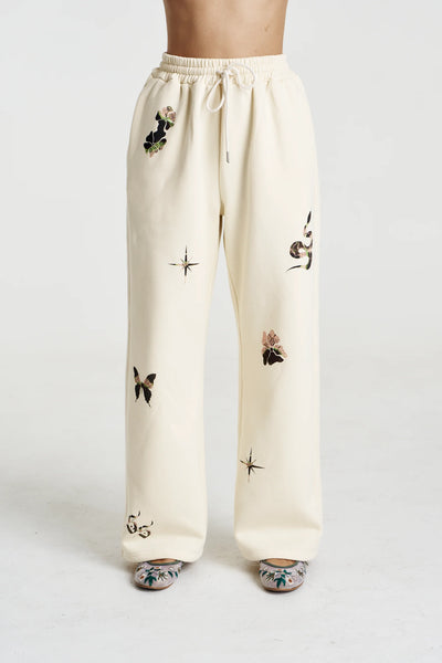 SHOP SUMMI SUMMI MOTIF TRACKPANT IN VANILLA ONLINE