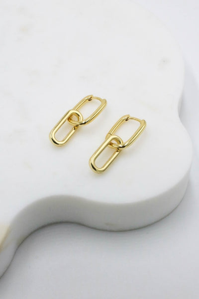 AVANT STUDIO - CELINE EARRINGS GOLD