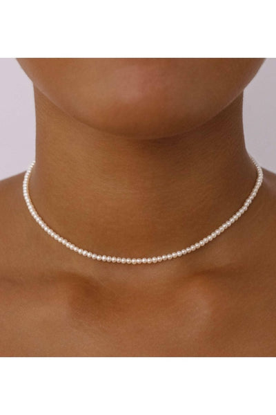 BY CHARLOTTE - LIVE IN PEACE PEARL CHOKER