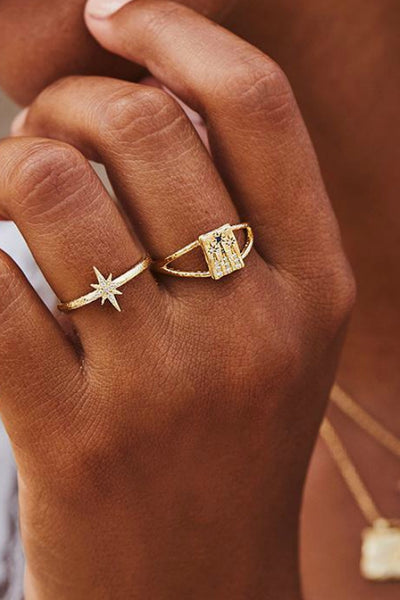 BY CHARLOTTE GOLD STARLIGHT RING