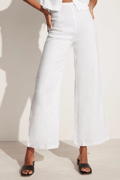 FAITHFULL THE BRAND- OTTAVIO PANTS - WHITE