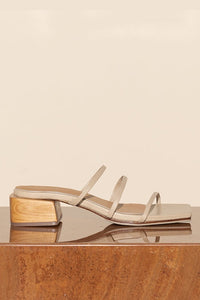 JAMES SMITH - MEDENA SANDAL - NUDE