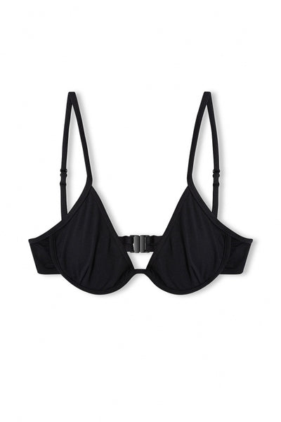 ZULU & ZEPHYR - BLACK BALCONETTE BRA CUP